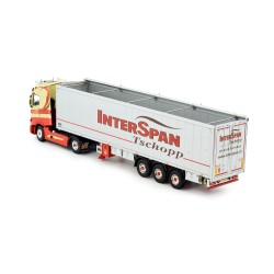 RENAULT T AVEC REMORQUE CEREALIERE