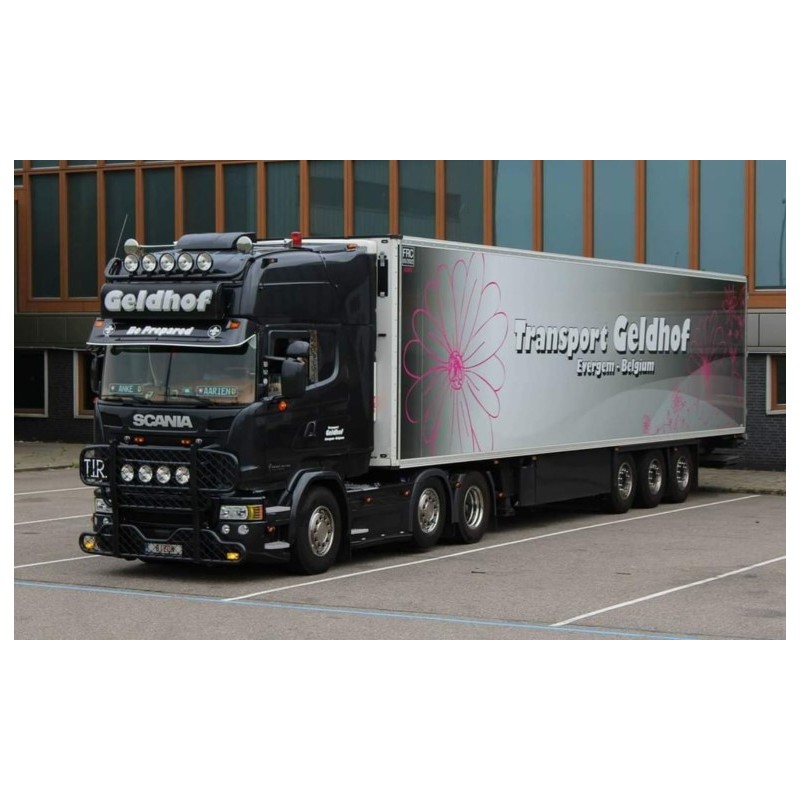SCANIA R STREAMLINE AVEC REMORQUE FRIGORIFIQUE
