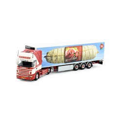 SCANIA SERIE 4 AVEC REMORQUE FRIGORIFIQUE