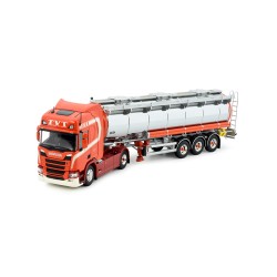 SCANIA R 450 AVEC CITERNE INOX 3 ESSIEUX
