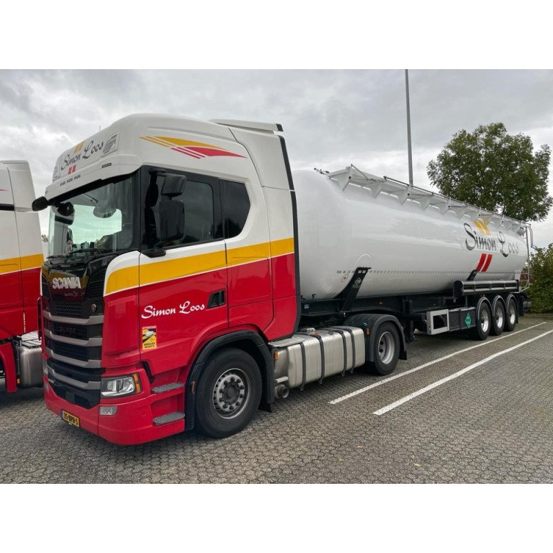 Scania Serie 5 Avec Remorque Silo