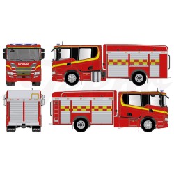 SCANIA CAMION DE POMPIER