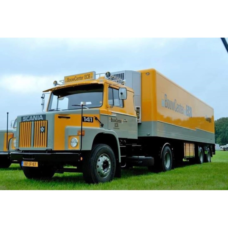 SCANIA 141 AVEC REMORQUE FRIGORIFIQUE