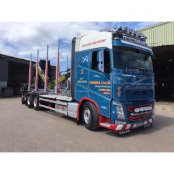VOLVO FH 04 PORTEUR REMORQUE TRANSPORT DE BOIS