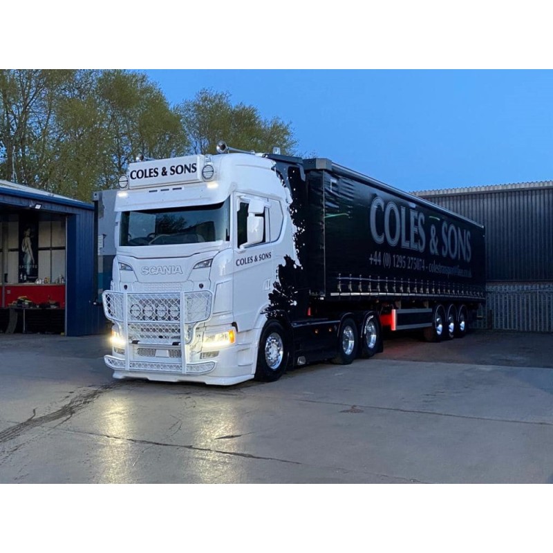 SCANIA S HIGHLINE CS20H AVEC REMORQUE TAUTLINER