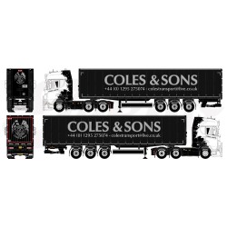 SCANIA S HIGHLINE CS20H AVEC REMORQUE TAUTLINER
