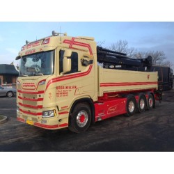 SCANIA R 520 NCH  PORTEUR BENNE