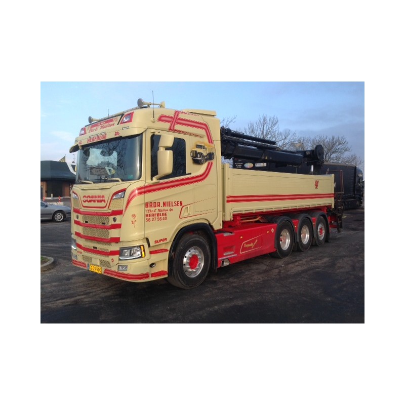 SCANIA R 520 NCH PORTEUR BENNE