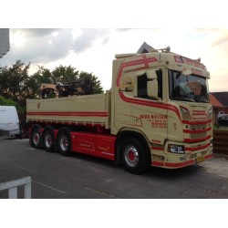 SCANIA R 520 NCH  PORTEUR BENNE