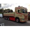SCANIA R 520 NCH  PORTEUR BENNE
