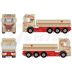 SCANIA R 520 NCH  PORTEUR BENNE