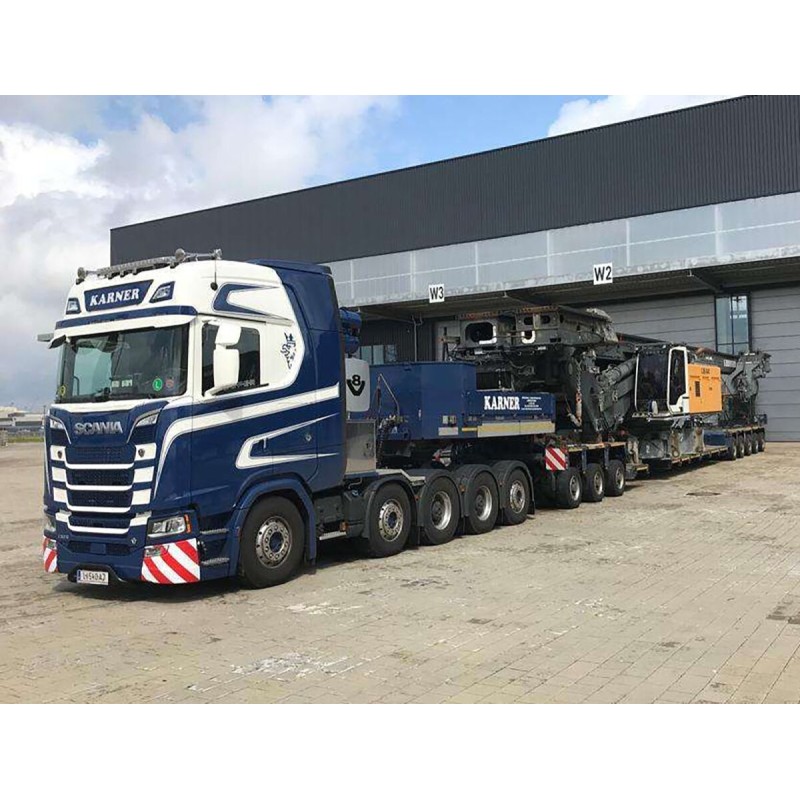SCANIA S HIGHLINE CS20H 10X4 SCHEUERLE INTERCOMBI - 8 ESSIEUX