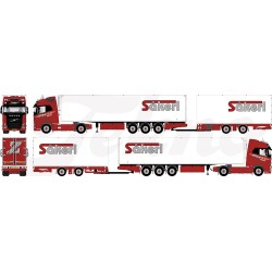 VOLVO FH 04 SEMI + REMORQUE FRIGORIFIQUE