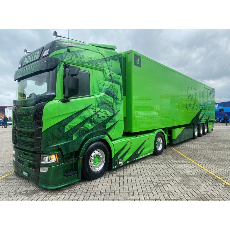 SCANIA S660 AVEC REMORQUE FRIGORIFIQUE
