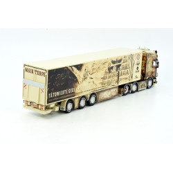 SCANIA R TOPLINE 6X2 AVEC REMORQUE FRIGORIFIQUE