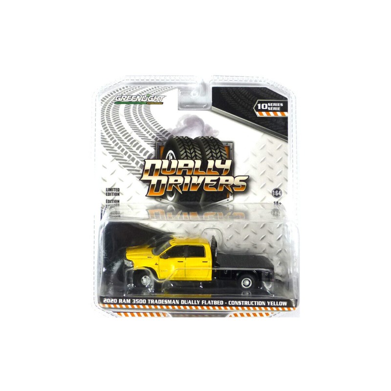 Dodge RAM 3500 Tradesman Dually Flatbed Yellow - Drivers