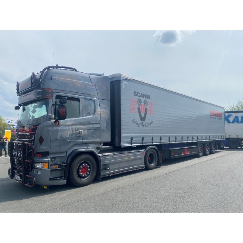 Scania R-serie streamline AVEC REMORQUE TAUTLINER