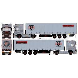 Scania R-serie streamline AVEC REMORQUE TAUTLINER