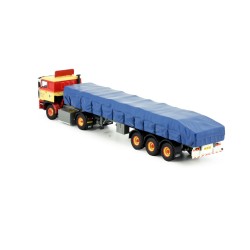 DAF 2800 AVEC REMORQUE PLATEAU ET CHARGEMENT