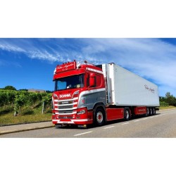 SCANIA R 520 AVEC REMORQUE FRIGORIFIQUE