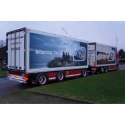 SCANIA R PORTEUR REMORQUE FOURGON