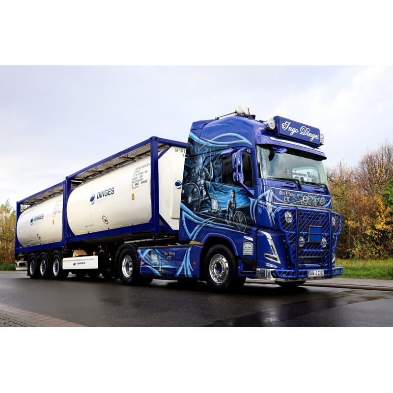 VOLVO FH5 GLOBETROTTER XL 4X2 AVEC CONTAINER CITERNE