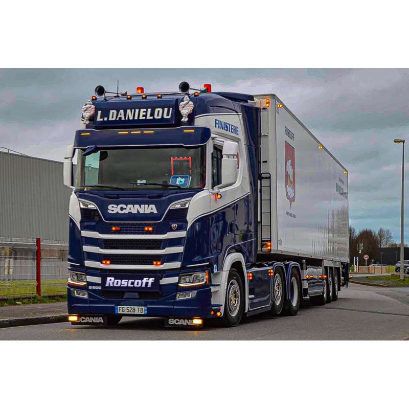 SCANIA S HIGHLINE CS20H 6X2  AVEC REMORQUE FRIGORIFIQUE