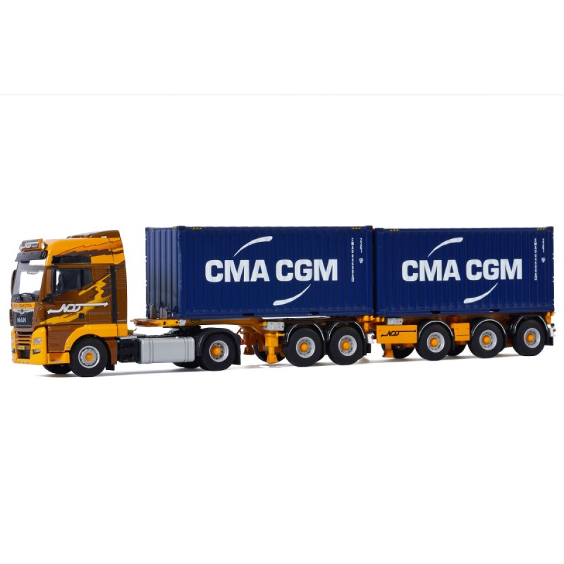 MAN TGX XXL EURO 6C AVEC COMBI CONTAINER