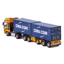 MAN TGX XXL EURO 6C AVEC COMBI CONTAINER