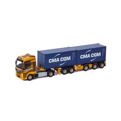 MAN TGX XXL EURO 6C AVEC COMBI CONTAINER