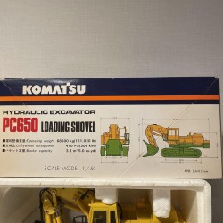 KOMATSU PC650 EXCAVATOR 1/50