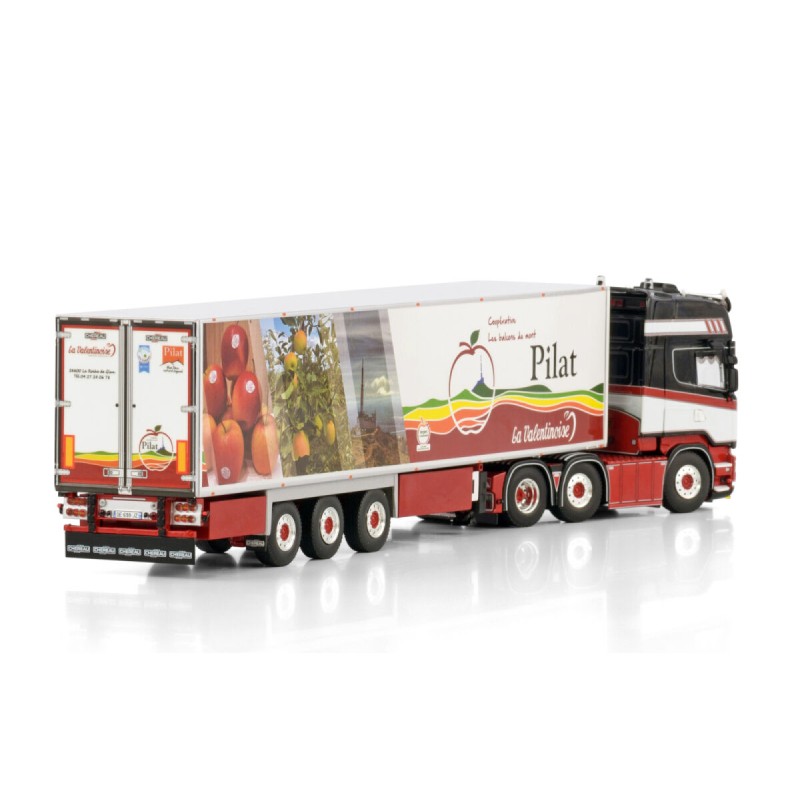 HER122269-CAMION AVEC REMORQUE frigorifique du transporteur ALNISI - SCANIA C... EUR 62,99