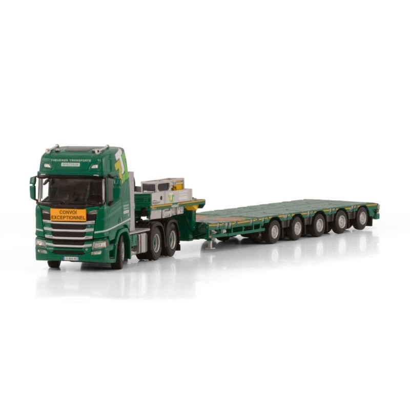 SCANIA R HIGHLINE CR20H 6X4 AVEC REMORQUE  5 ESSIEUX