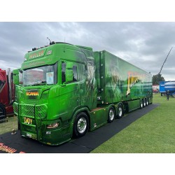 SCANIA 660 S HIGHLINE AVEC REMORQUE FRIGORIFIQUE