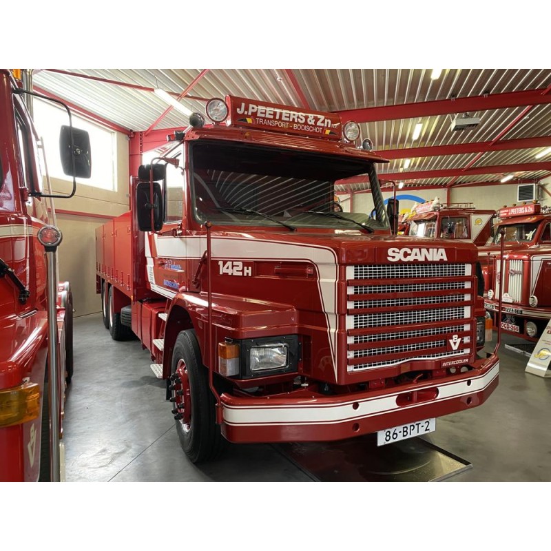 Scania 142 Torpedo PORTEUR BENNE