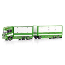 SCANIA R HIGHLINE PORTEUR REMORQUE BETAILLERE