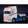 SCANIA S HIGH 6X4 AVEC REMORQUE PORTE ENGINS