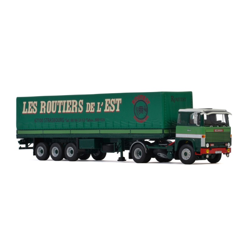 SCANIA 1 SERIES 4X2 AVEC REMORQUE BACHEE CLASSIC