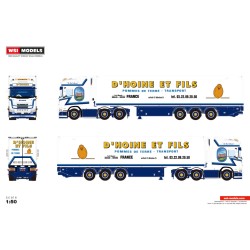 SCANIA R HIGHLINE CR20H 6X2 AVEC REMORQUE FRIGORIFIQUE