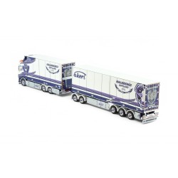 Scania R Combi PORTEUR REMORQUE FOURGON