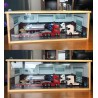 GARAGE POIDS LOURD AVEC ECLAIRAGE AU 1/50