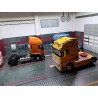 GARAGE POIDS LOURD AVEC ECLAIRAGE AU 1/50