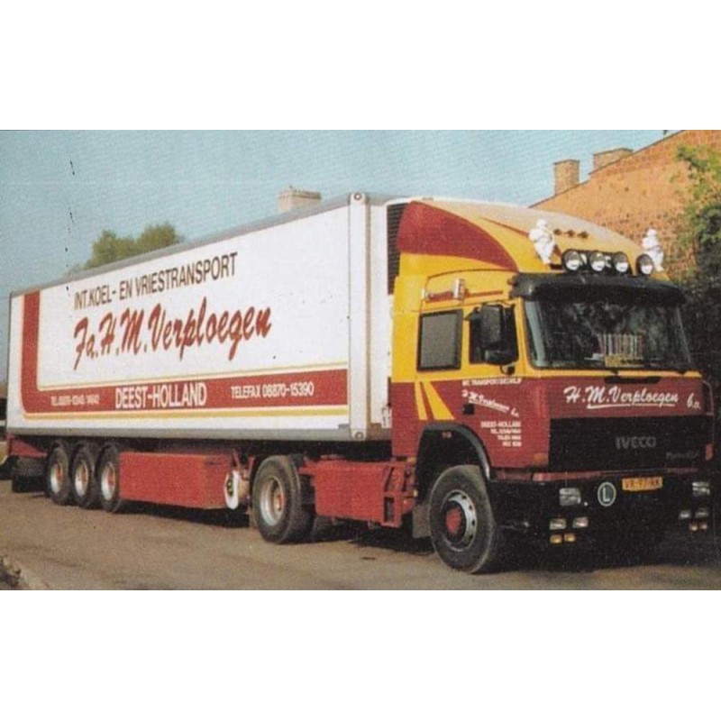 IVECO TURBOSTAR AVEC REMORQUE FRIGORIFIQUE