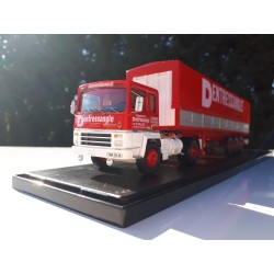 BERLIET TR 280 AVEC REMORQUE BACHEE 3 ESSIEUX