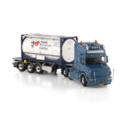 SCANIA T6 TORPEDO AVEC CONTAINER CITERNE