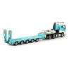 VOLVO FH5 GLOBETROTTER 6X4  AVEC REMORQUE PORTE ENGINS