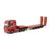DAF XG+ 6X2 AVEC REMORQUE PORTE ENGINS