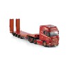 DAF XG+ 6X2 AVEC REMORQUE PORTE ENGINS
