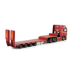 DAF XG+ 6X2 AVEC REMORQUE PORTE ENGINS