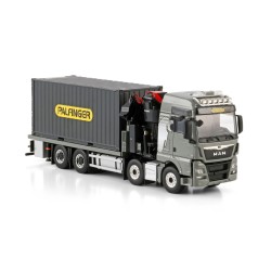 MAN TGX XXL EURO 6C   8X4 PALFINGER  + 20FT CONTAINER